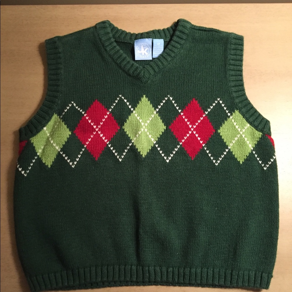 Boys 4t Christmas vest